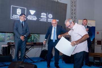 El Cabilldo celebra el primer aniversario de la declaración de Risco Caído como Patrimonio de la Unesco (Foto TA)